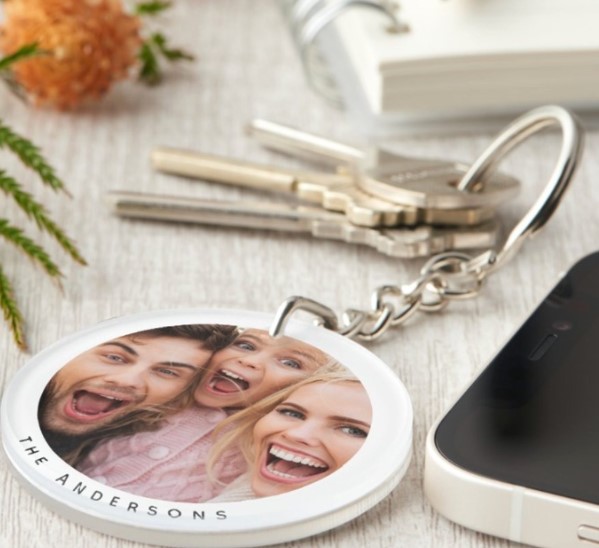  Llavero circular de acrílico