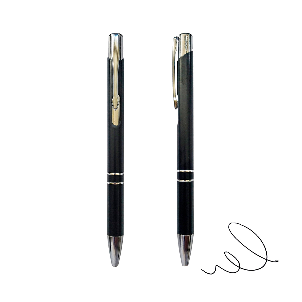 Bolígrafo Metálico Negro BE211