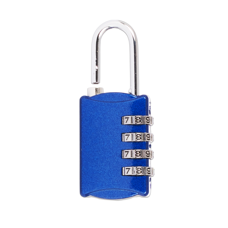  Candado metálico SYDNEY con clave 4 dígitos