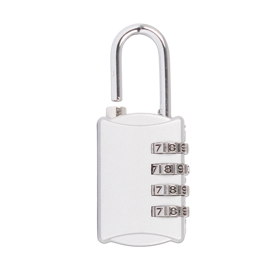  Candado metálico SYDNEY con clave 4 dígitos