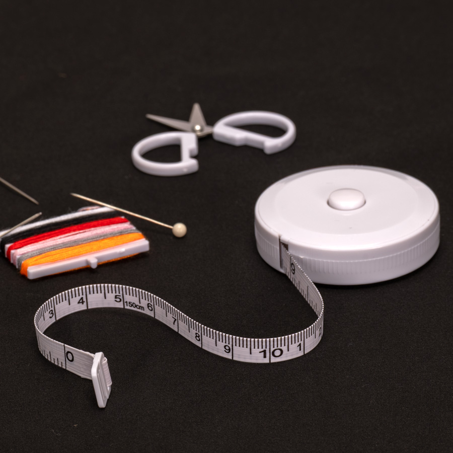 Cinta huincha de medir costurera retráctil flexible 1.5m