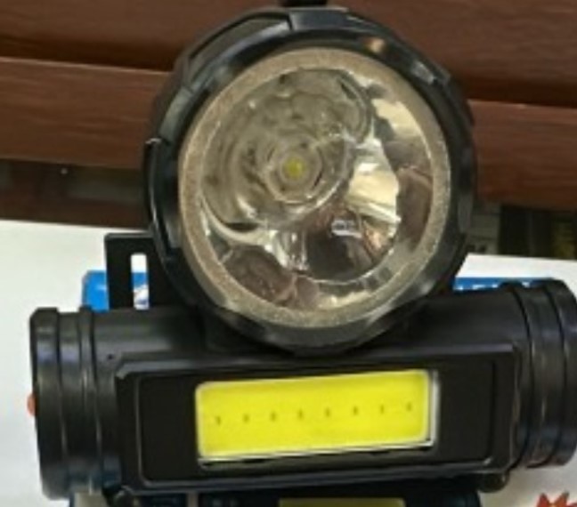 linterna de cabeza led