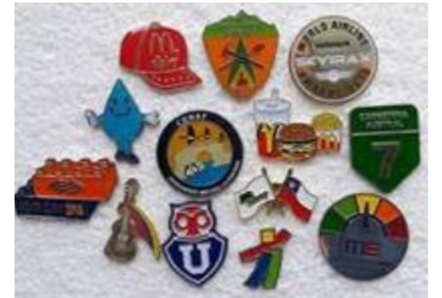 Pin Estampado Esmaltado Nacional