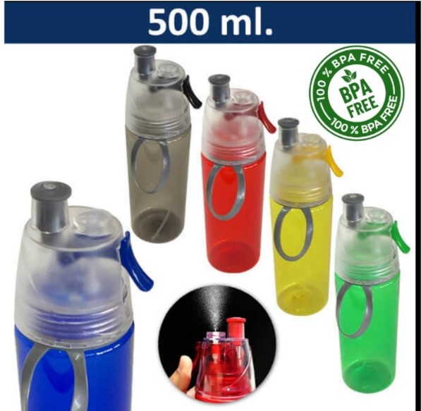 Botella con rociador