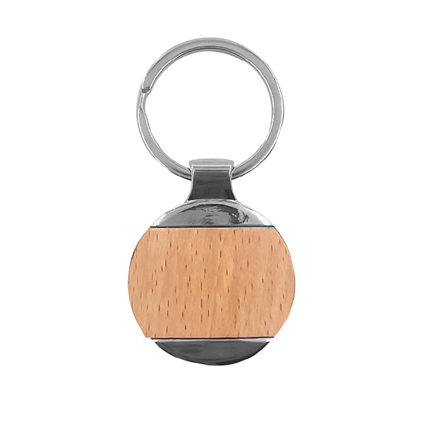 Llavero Metal Madera