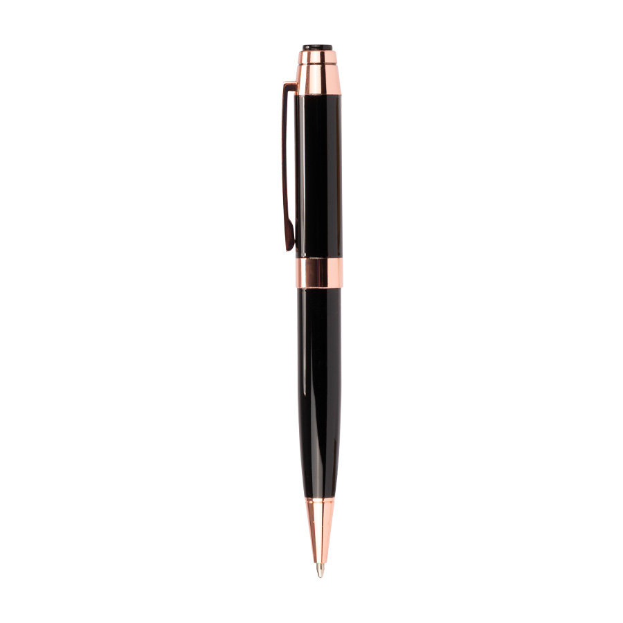 Set de Escritura THORTON negro con detalles encobrizados
