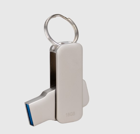  USB 3.0 Pendrive Swivel de Acero inoxidable 16GB