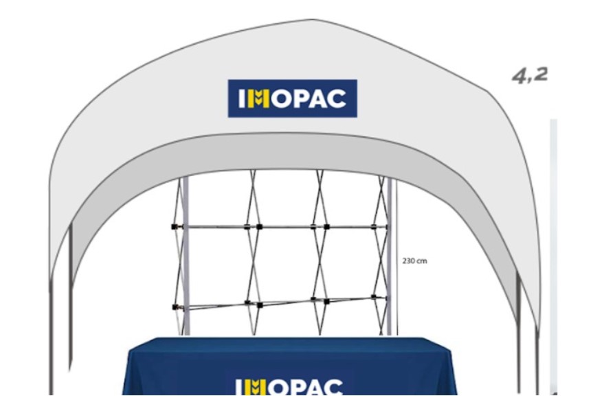 TOLDO CON COBERTURA Y ESTRUCTURA PARA CARPA IGLU 