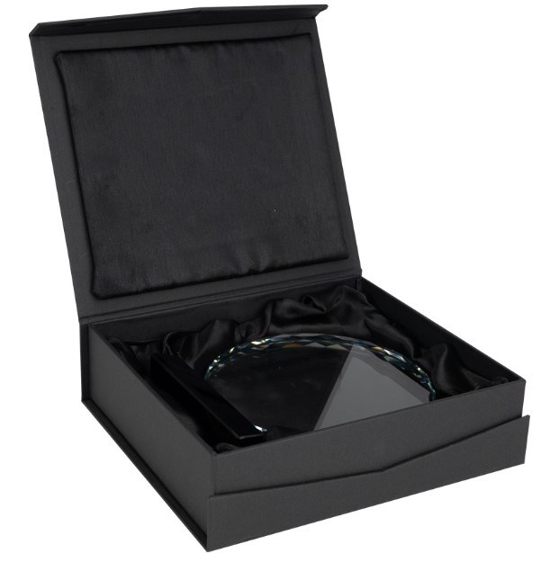 Trofeo Galvano de Cristal Prisma