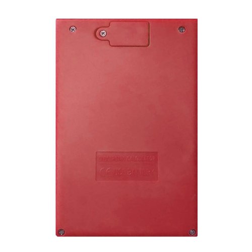 Calculadora Fashion Solar Roja