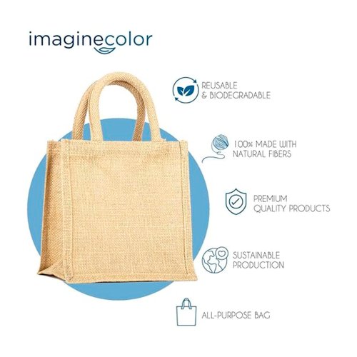 Bolsa de Yute EcoNature Biodegradable