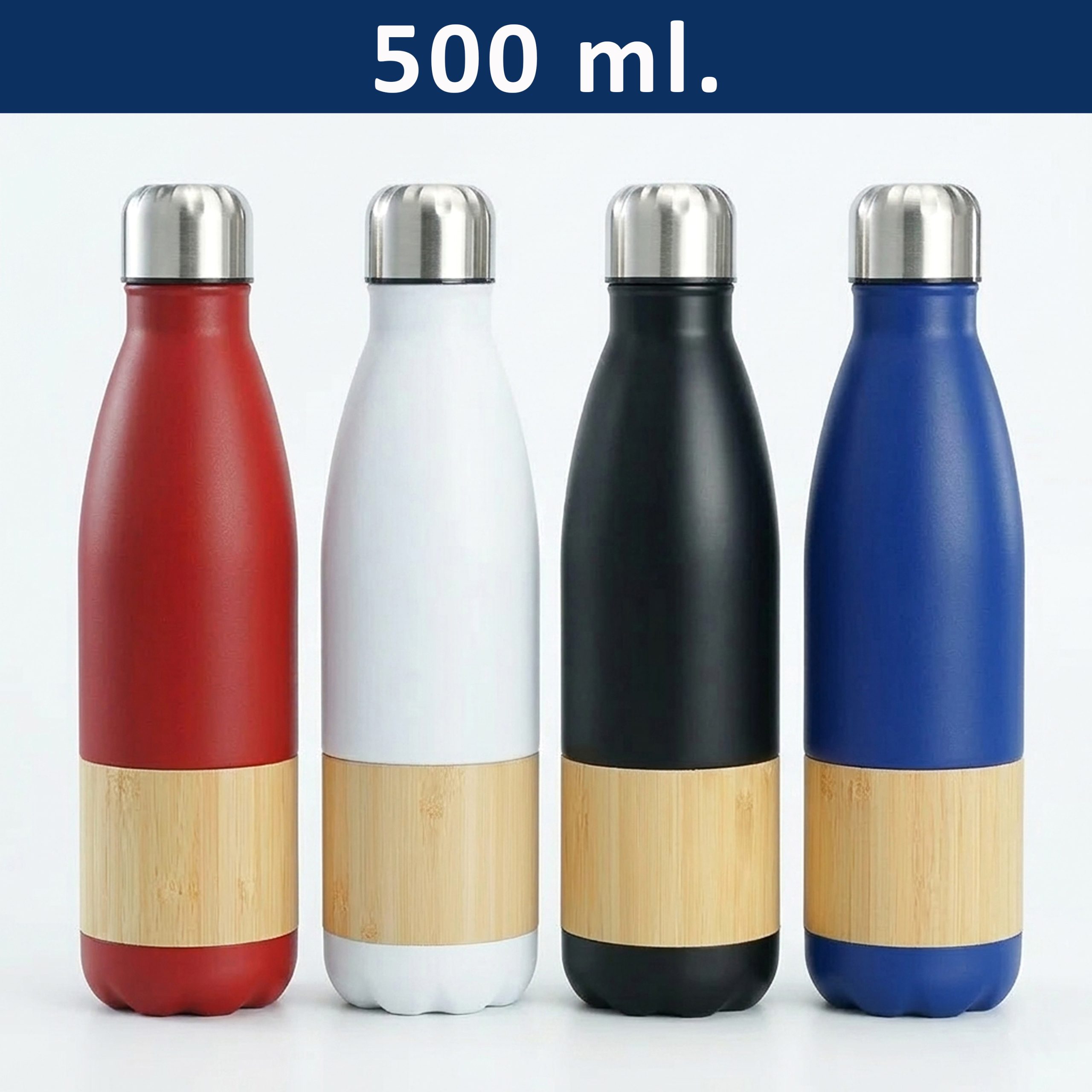 Botella Térmica detalle Bamboo