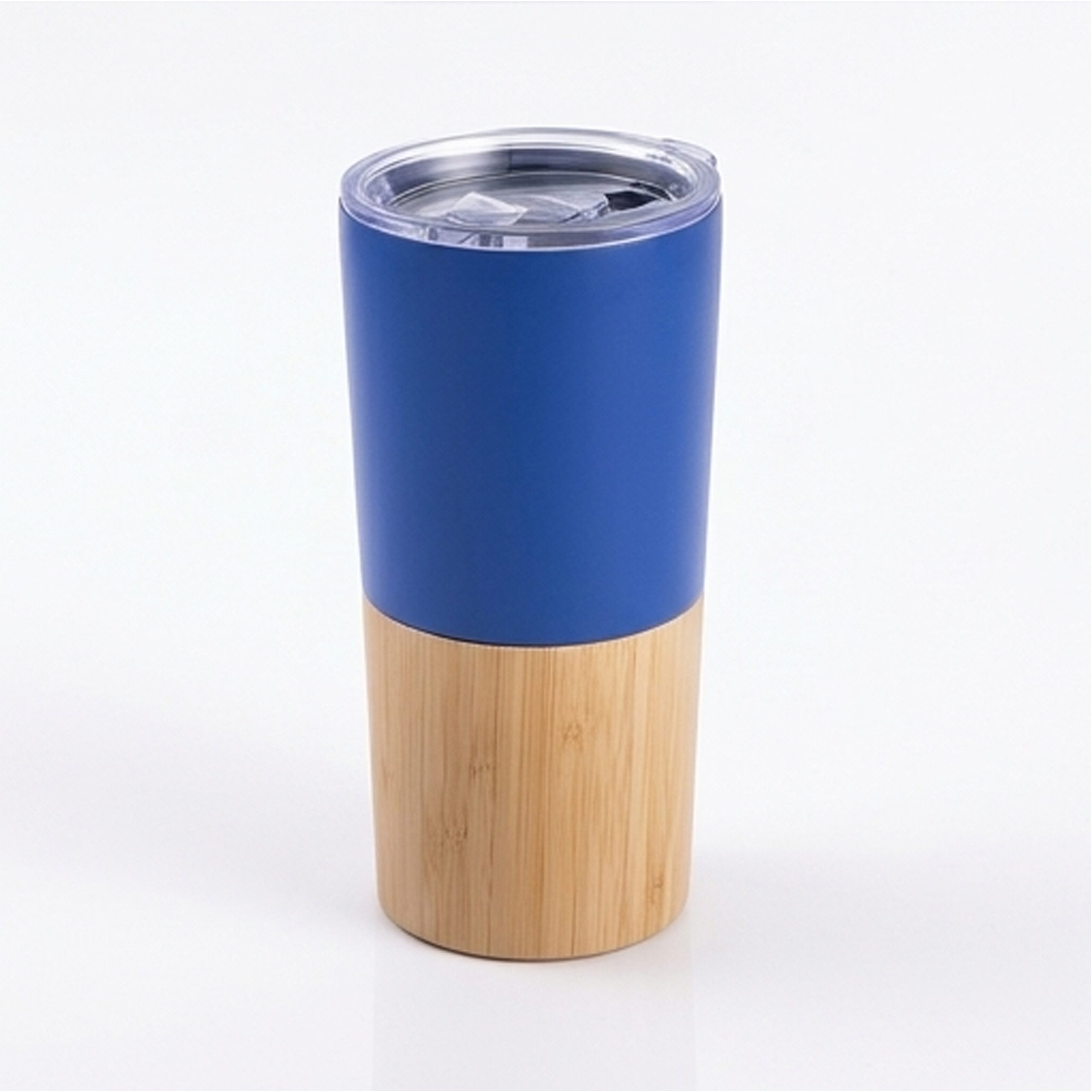 Mug Térmico Acero Inoxidable/detalles Bamboo