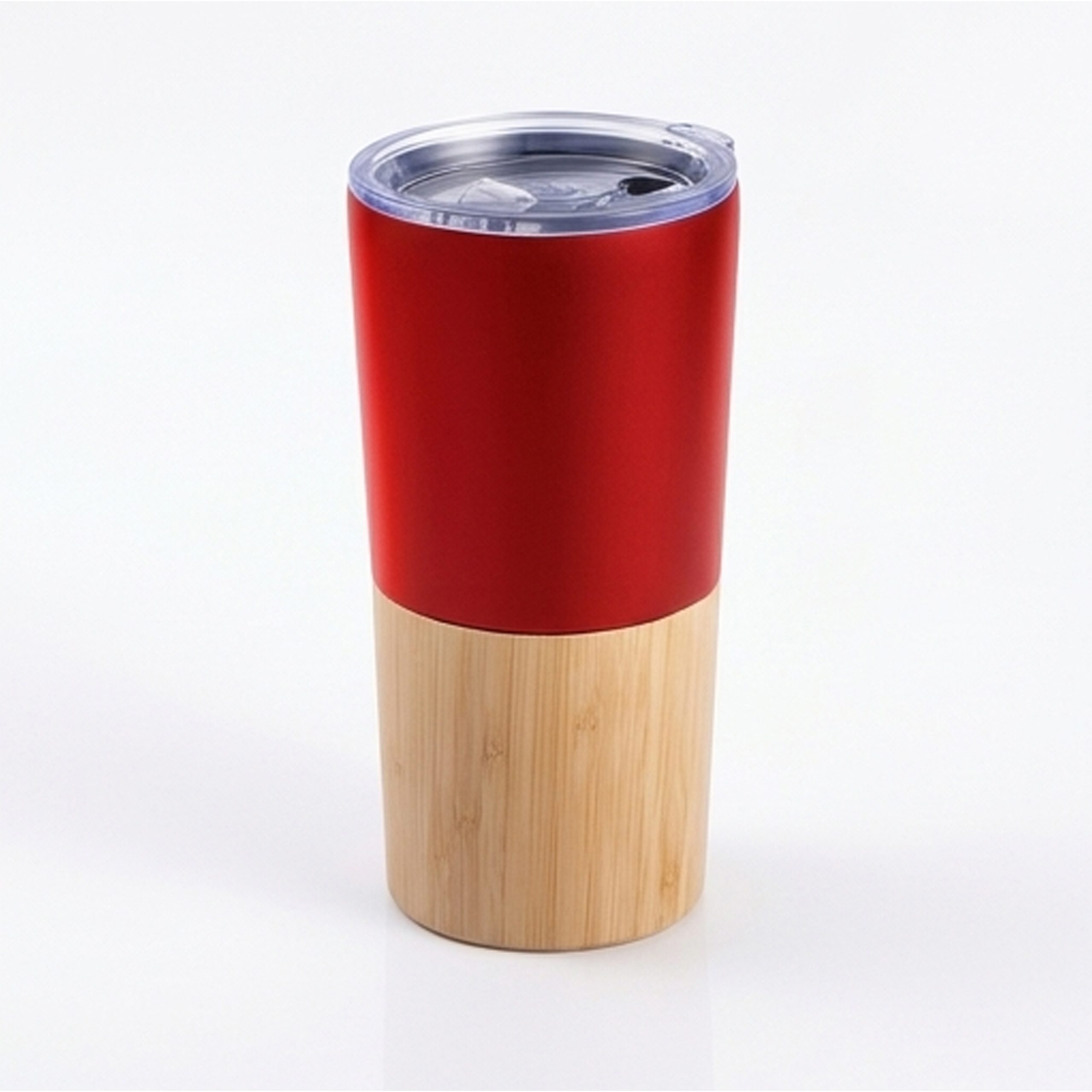 Mug Térmico Acero Inoxidable/detalles Bamboo