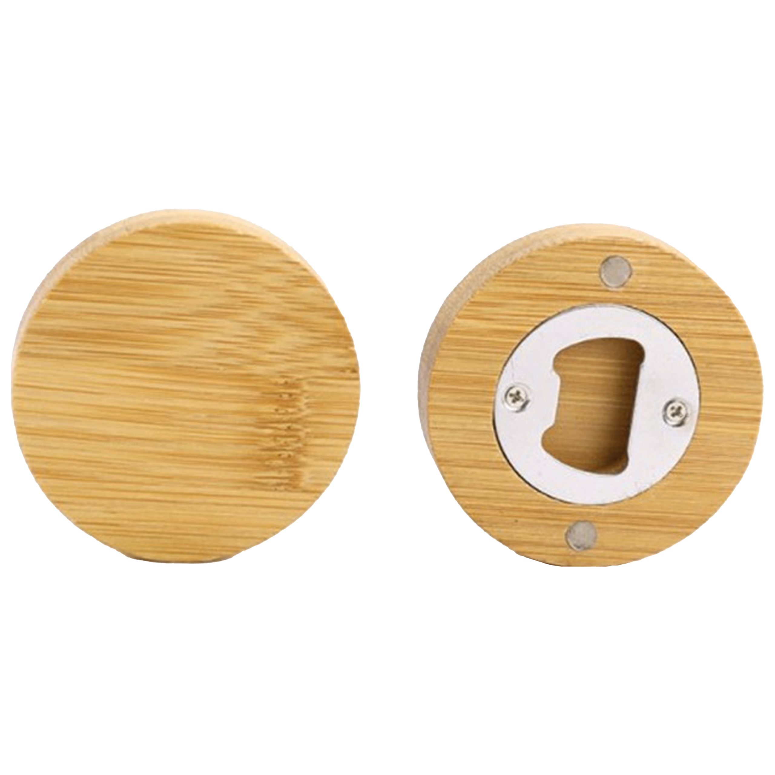 Destapador y Posavasos de Bamboo