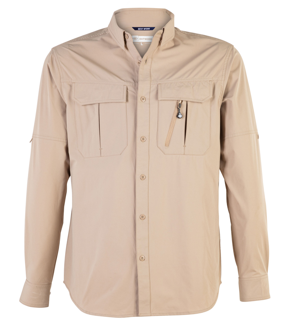Camisa Abelia Manga Larga Hombre