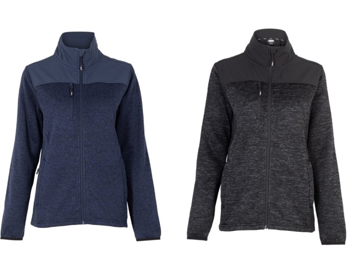 Chaqueta Knit Fleece Mujer