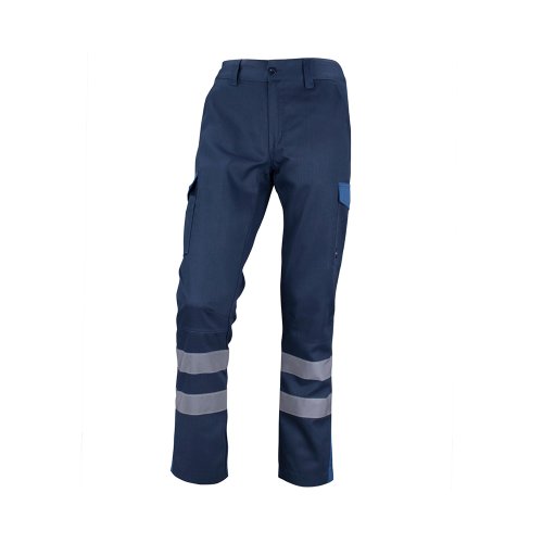 Pantalón Cargo Gabardina Bicolor Hombre