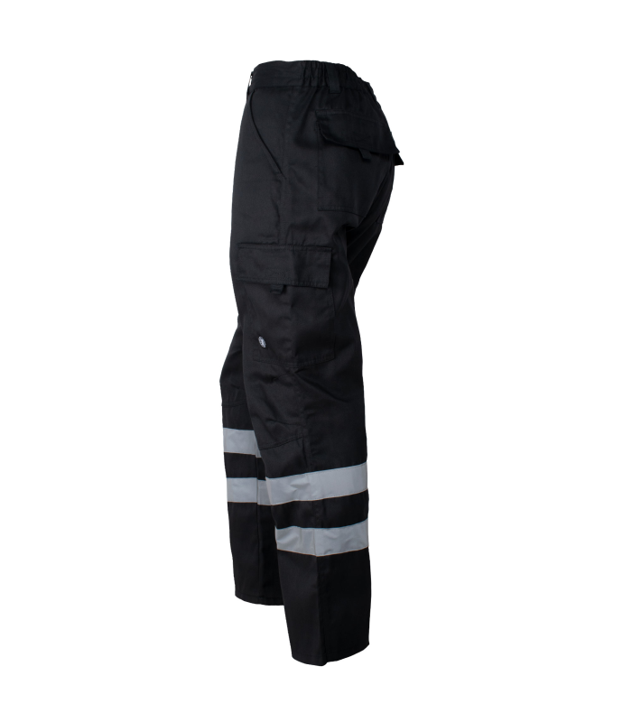 Pantalón Cargo Gabardina Con Cinta Hombre