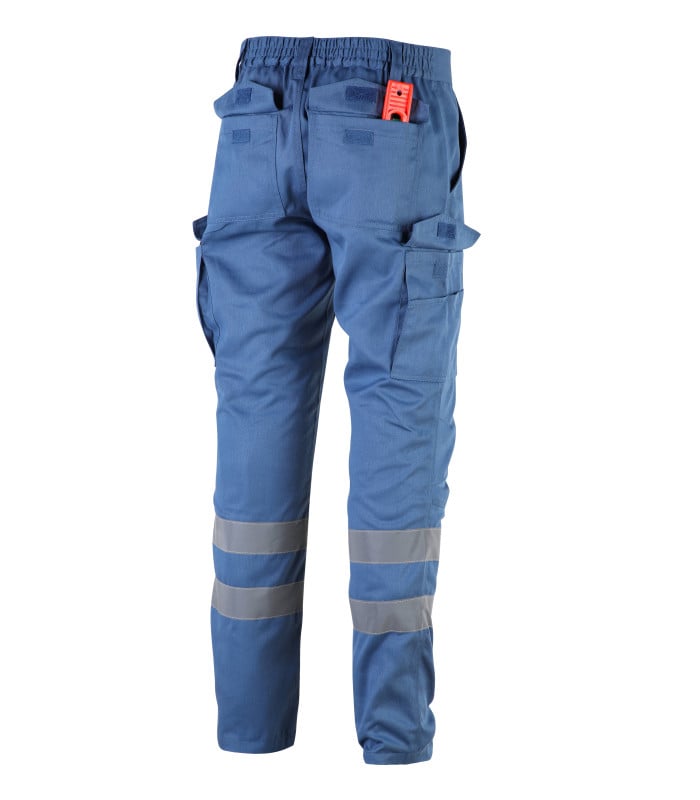 Pantalón Cargo Gabardina Con Cinta Hombre