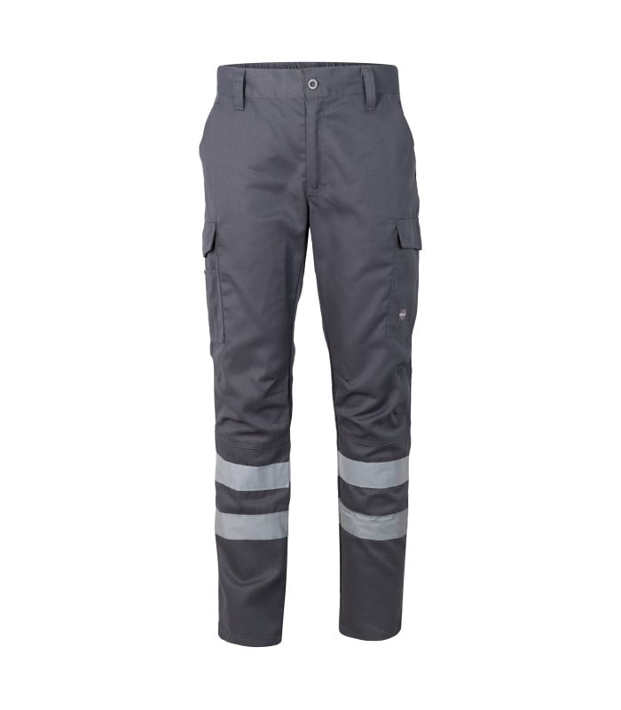 Pantalón Cargo Gabardina Con Cinta Hombre
