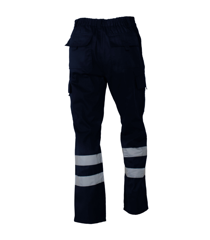 Pantalón Cargo Gabardina Con Cinta Hombre
