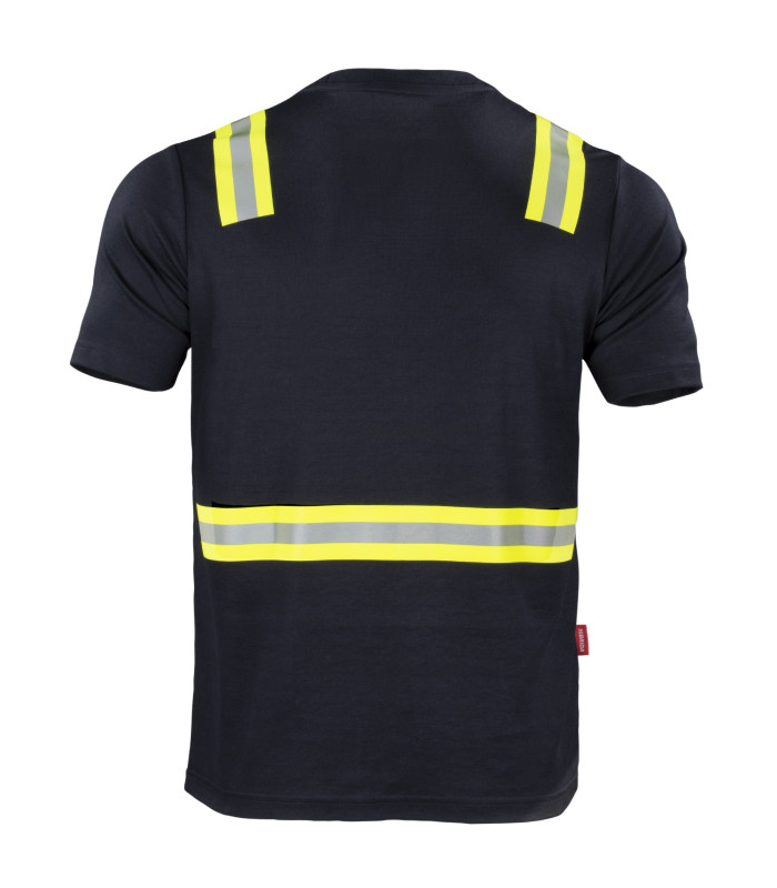 Polera Hibrida Dual Manga Corta Hombre