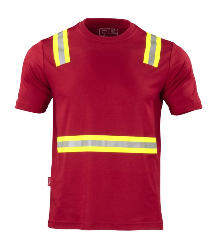 Polera Hibrida Dual Manga Corta Hombre