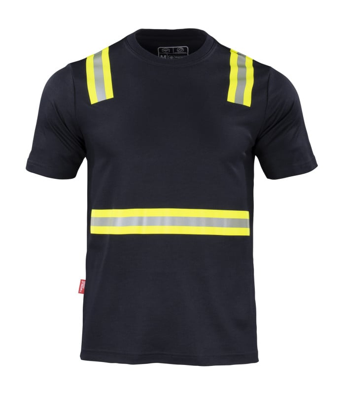 Polera Hibrida Dual Manga Corta Hombre