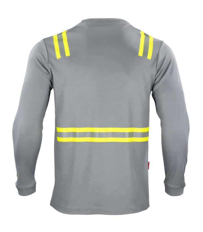 Polera Hibrida Dual Manga Larga Hombre