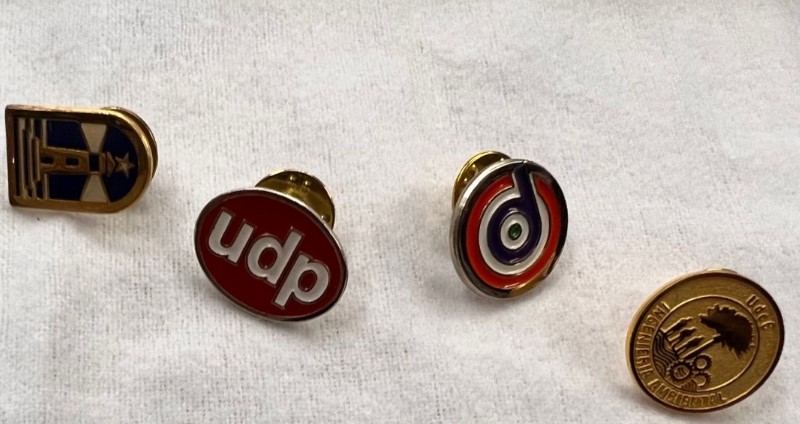 Pin estampado