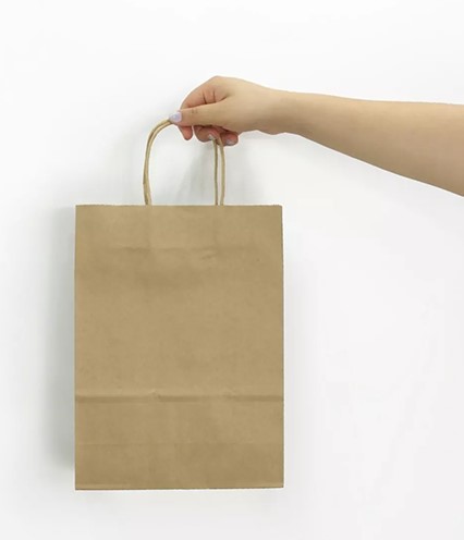 Bolsa Papel Kraft 22 x 30 x 10 cm