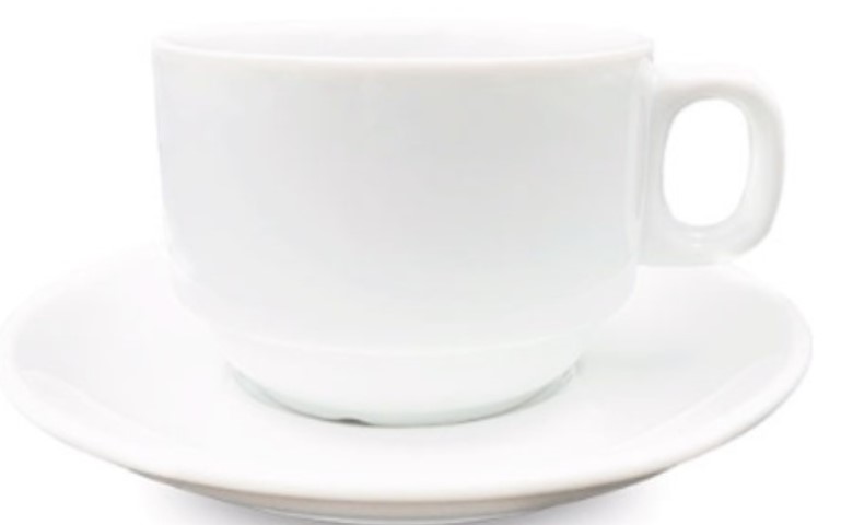 Taza con platillo 