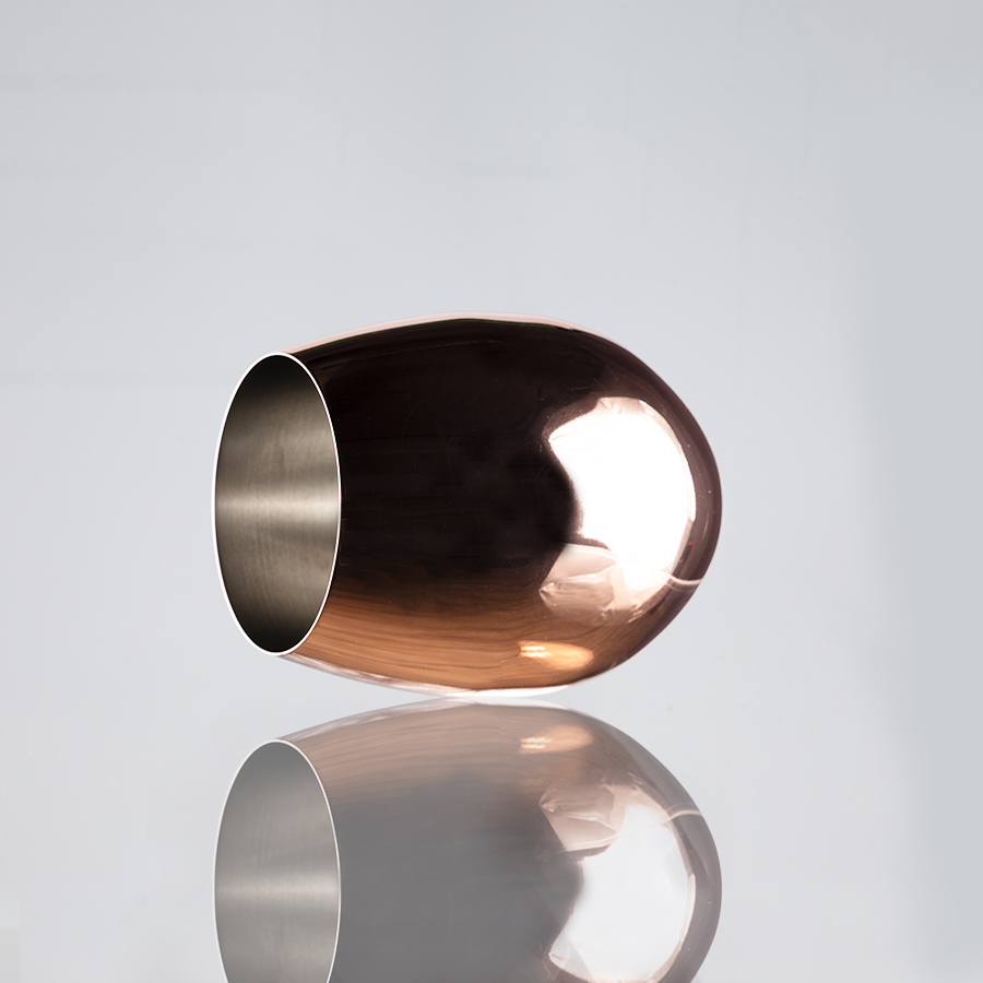 Vaso encobrizado para vino 