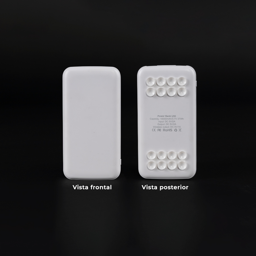 Cargador Power Bank Ventosas 10000mAh
